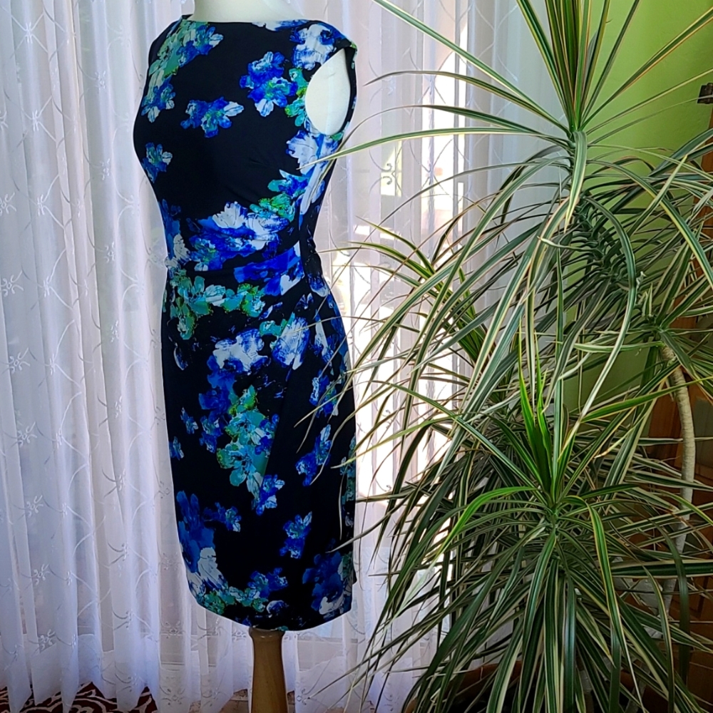 Lauren Ralph Lauren sleeveless midi dress